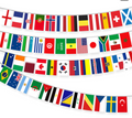 World Cup (48 Countries) String Flag Set