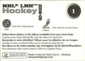 NHL Team Crest Licenced Stickers - Singles