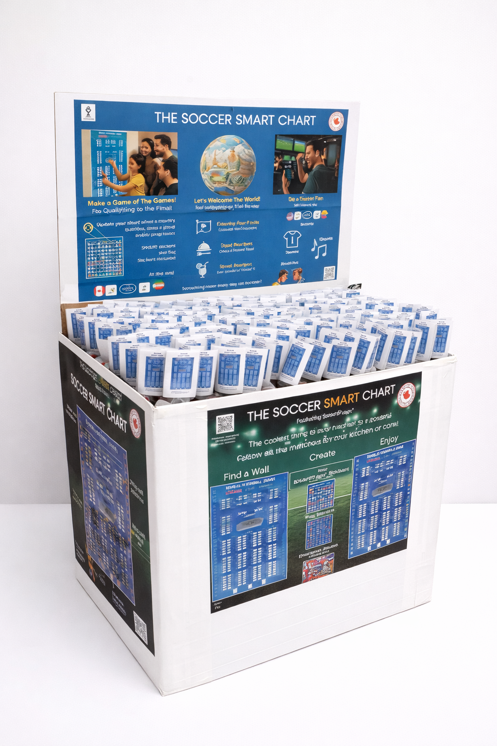 SOCCER SMART CHART - Retail Floor Display - 100 units