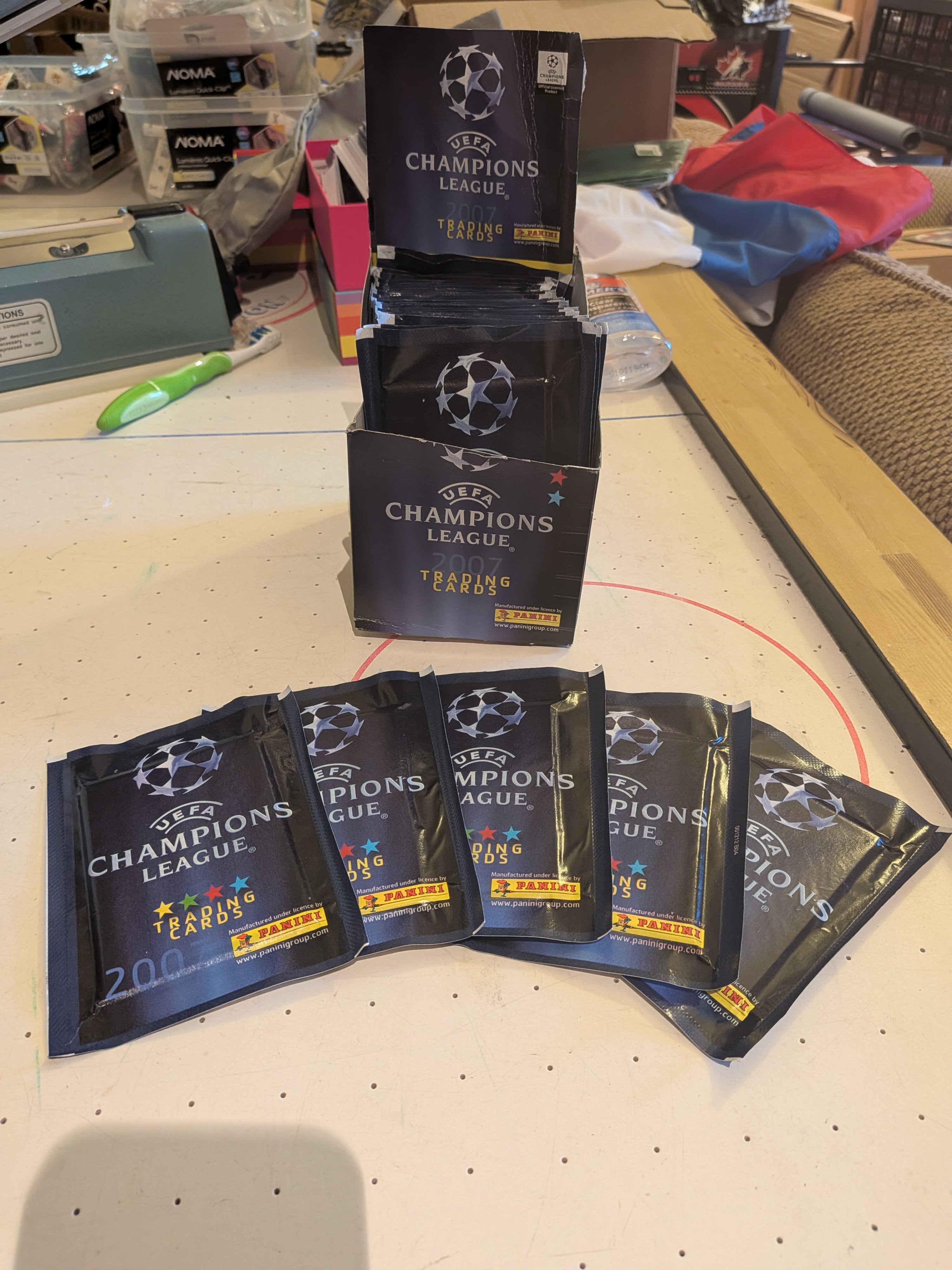 Panini Champions League 2007 Trading Cards - Box