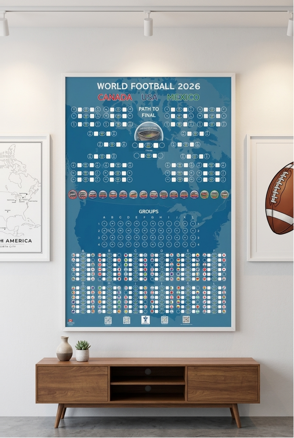 SMART WALL CHART - World Football 2026